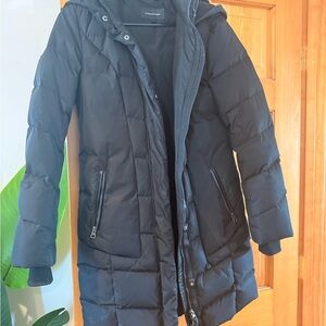 Mackage Women's Black Hooded Puffer Coat